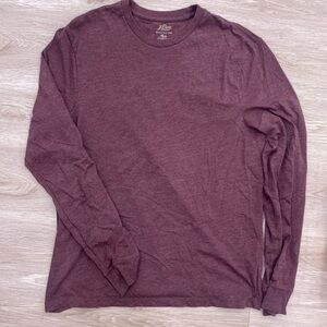 Men’s J Crew essential tee long sleeve